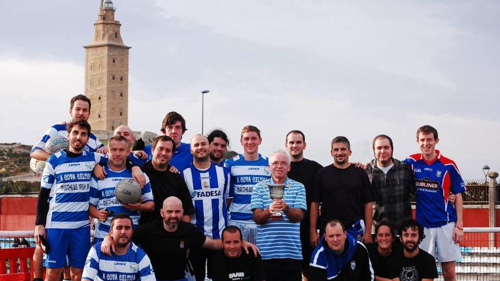 Imagen de Seanie McEvoy en la Ciudad Deportiva Arsenio Iglesias.