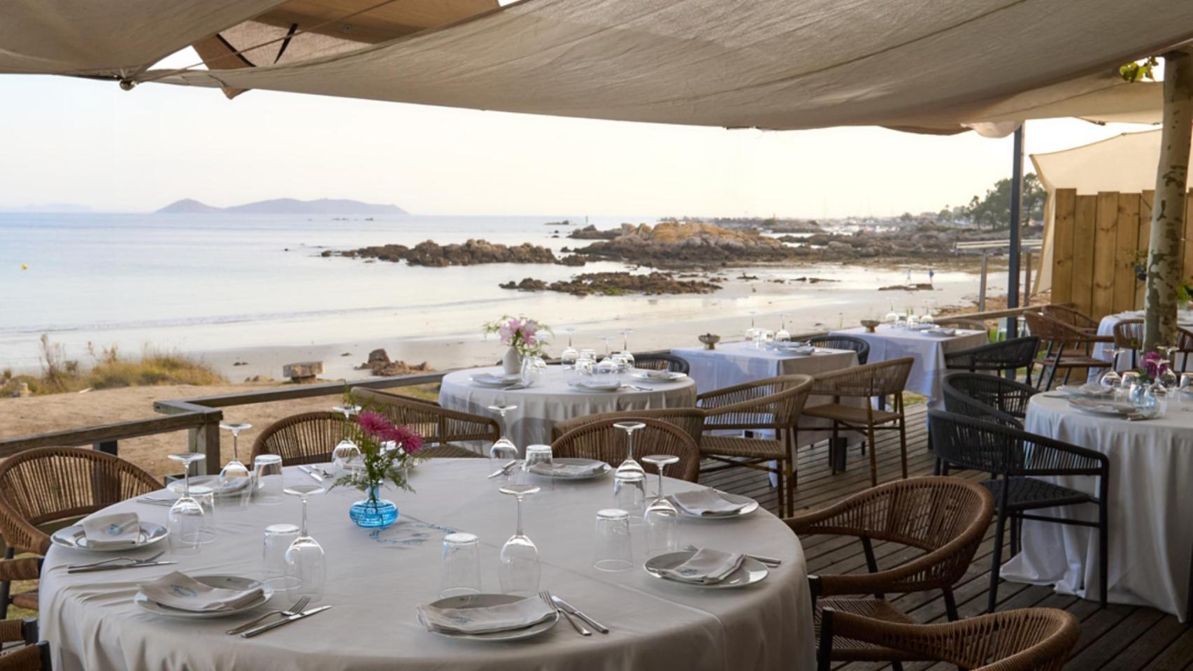 Restaurante de Rías Baixas en plena costa