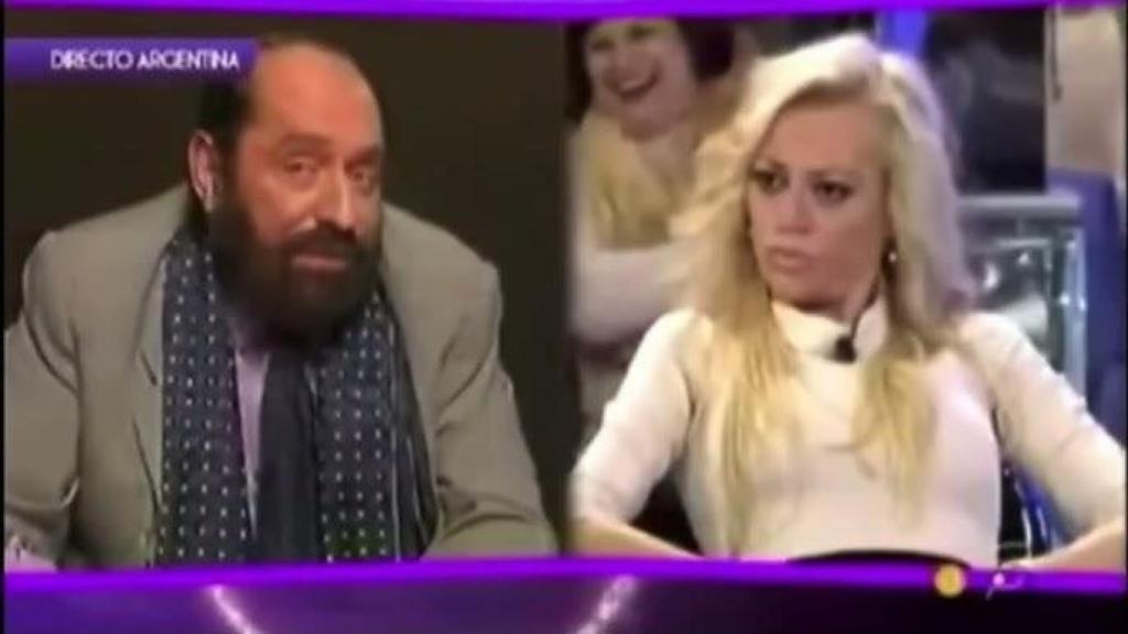 Rodríguez Menéndez y Belén Esteban se enfrentaron en 'Sábado Deluxe' en 2010.