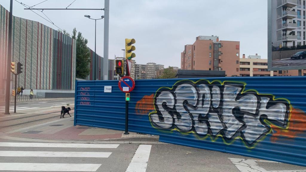 Continúan las obras de los pisos en la zona del Actur.