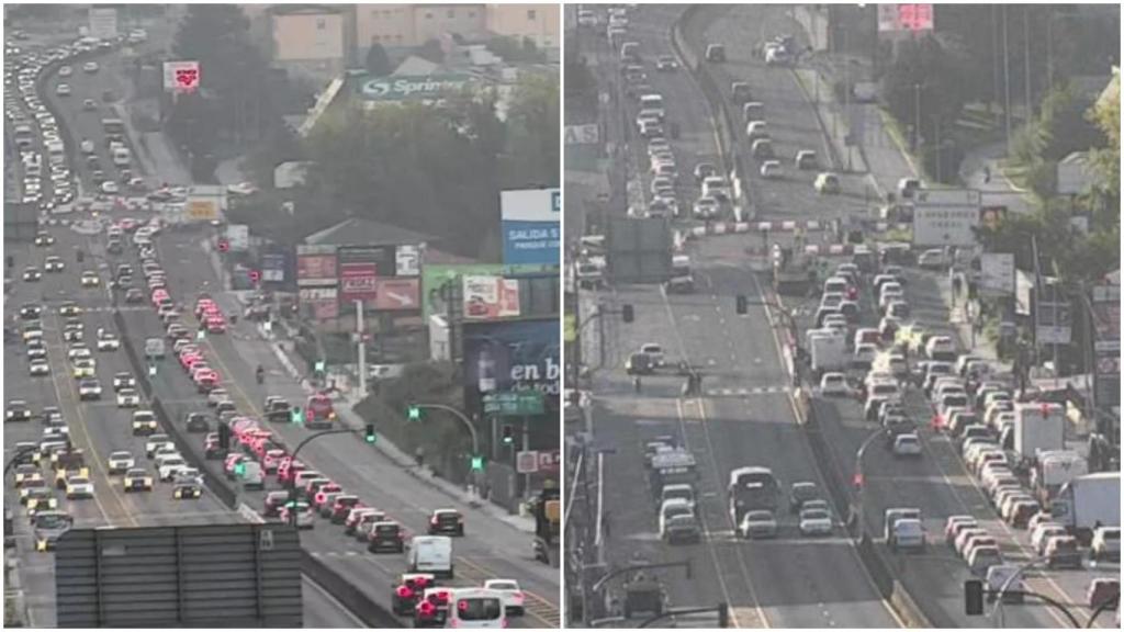 Tráfico en Vigo: La turborrotonda de la Avenida de Madrid no termina de arrancar