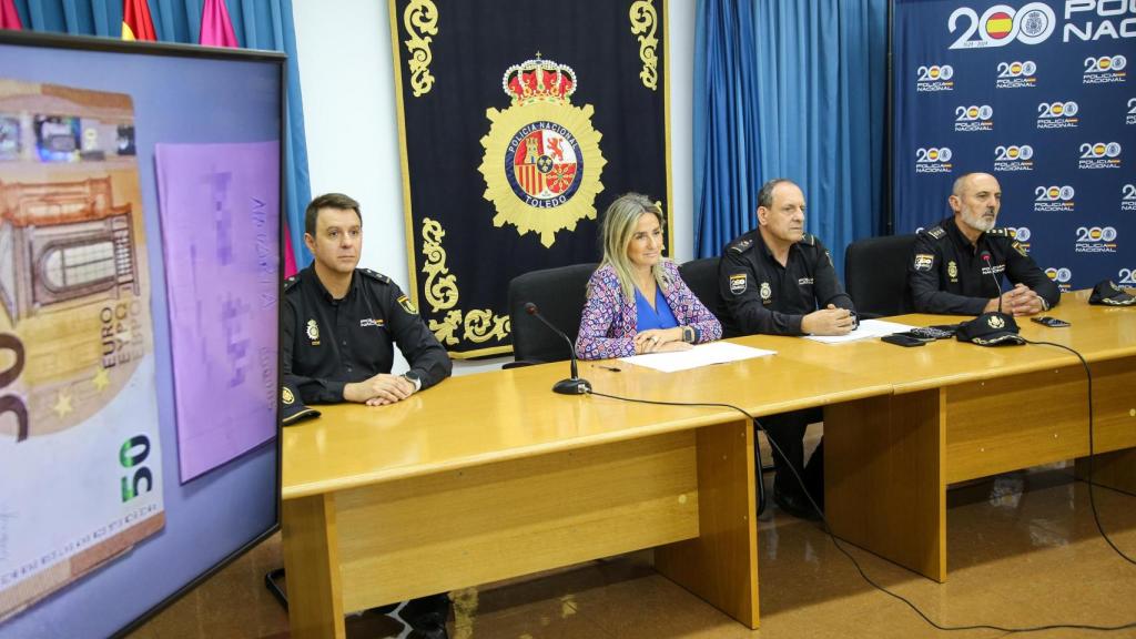 Rueda de prensa para informar de la Operación 'Bengala'. Foto: Delegación del Gobierno.