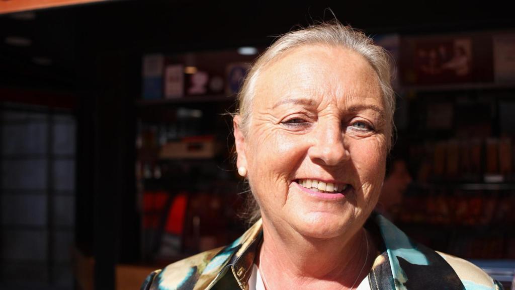 Ana, veterana de la Asociación de Amas de Casa.