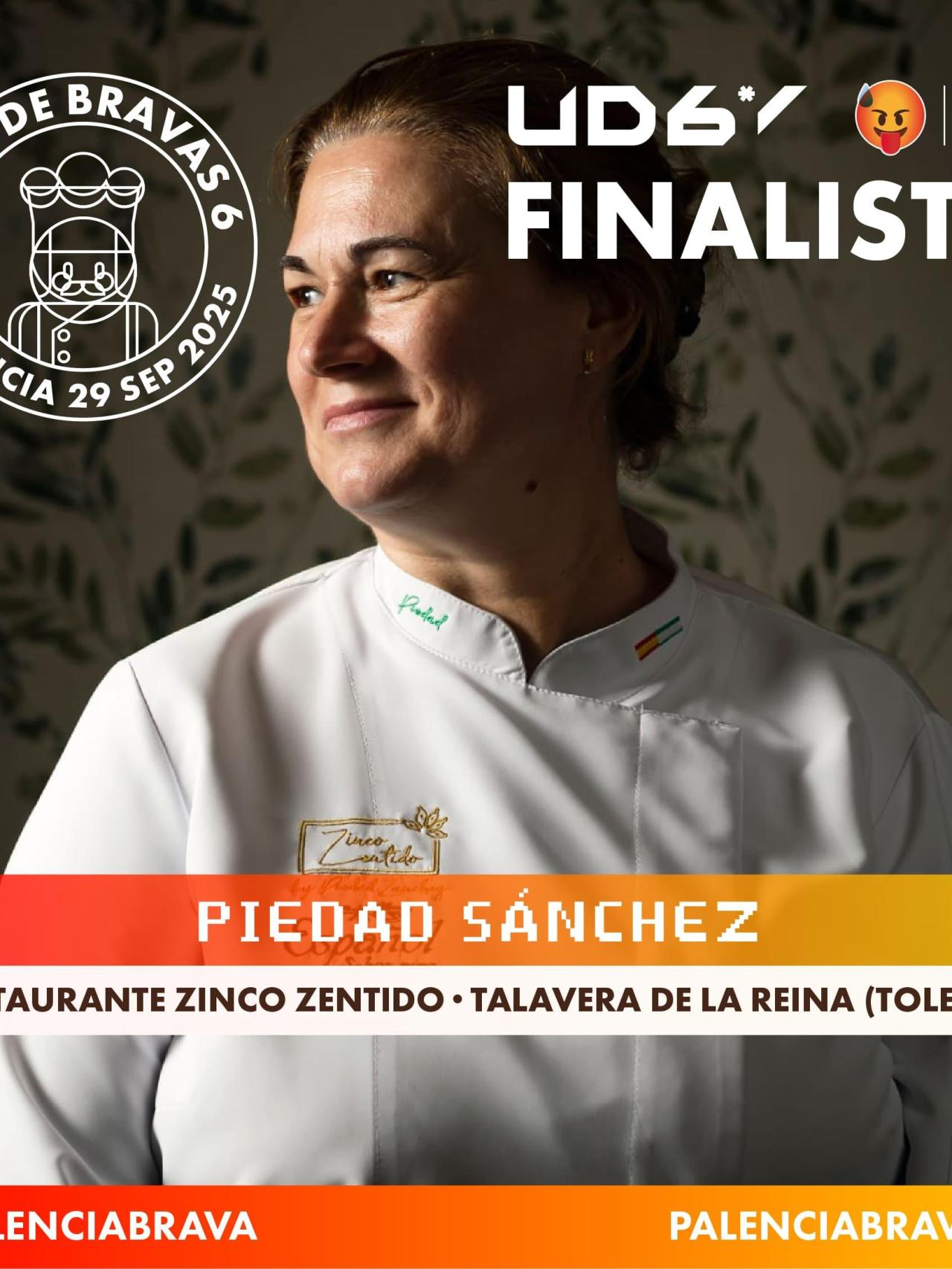 La chef Piedad Sánchez.