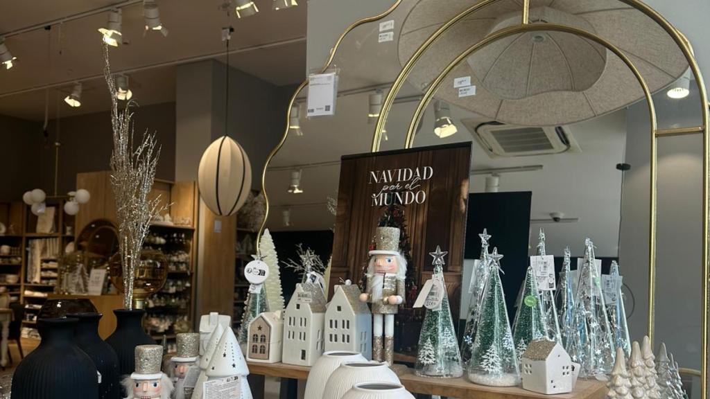 Imagen del interior de la tienda.