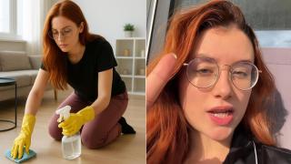 Ana Marina, limpiadora y creadora de contenido