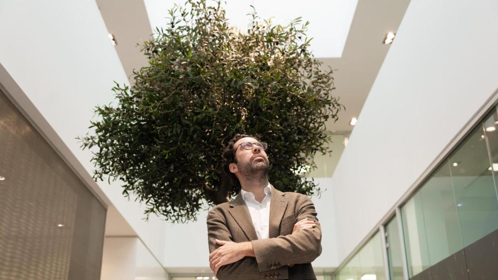 Jesús Pérez, director general de Adams, en una sesión de fotos de EL ESPAÑOL.