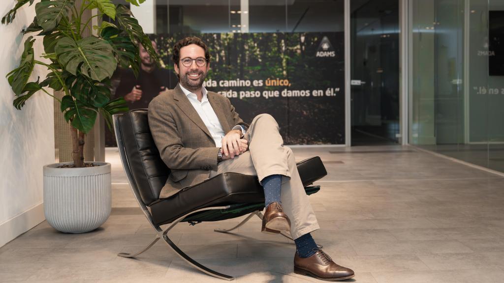 Jesús Pérez, director general de Adams, posa para El Español.