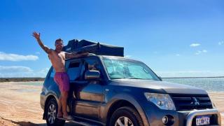 Carlos Fradejas, un joven español que trabajó en Australia.