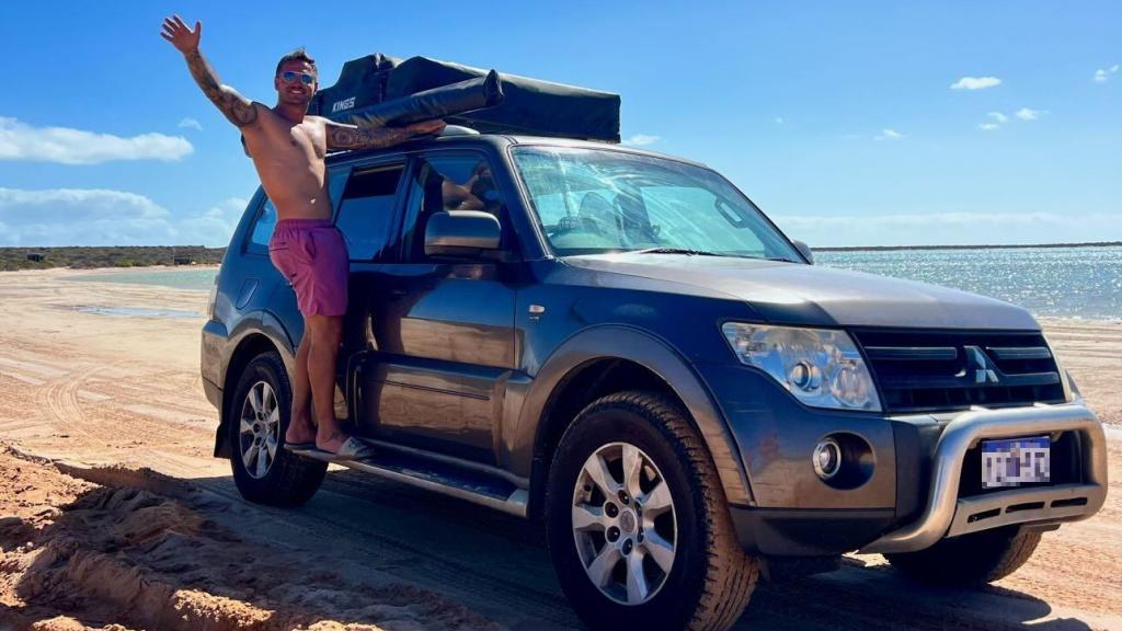 Carlos Fradejas, un joven español que trabajó en Australia.