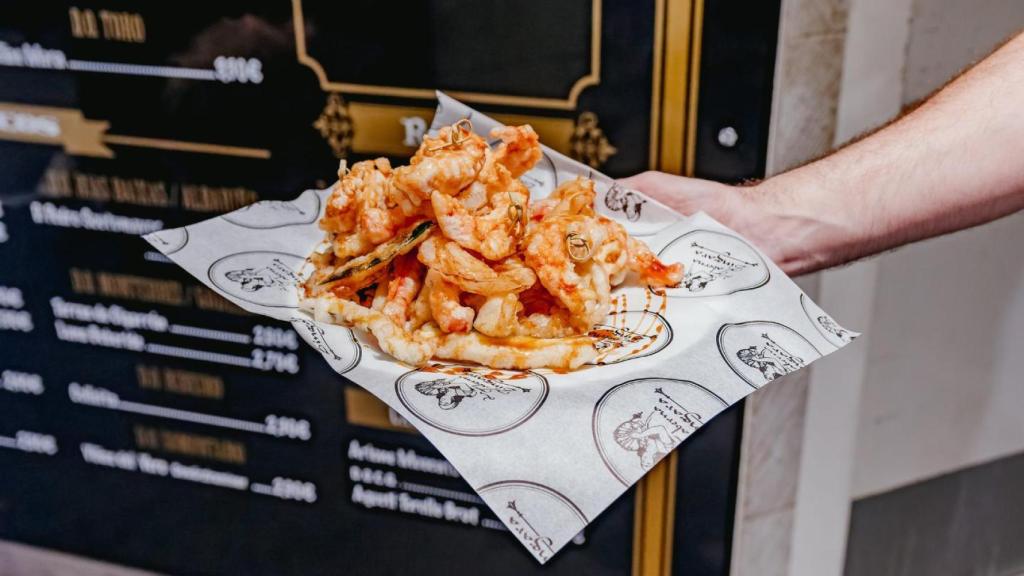 Uno de los platos del restaurante.