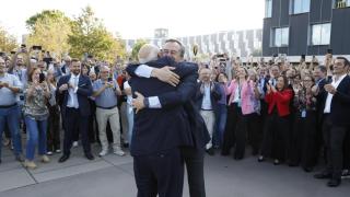 Josep Oliu y César González-Bueno, presidente y CEO del Banco Sabadell.