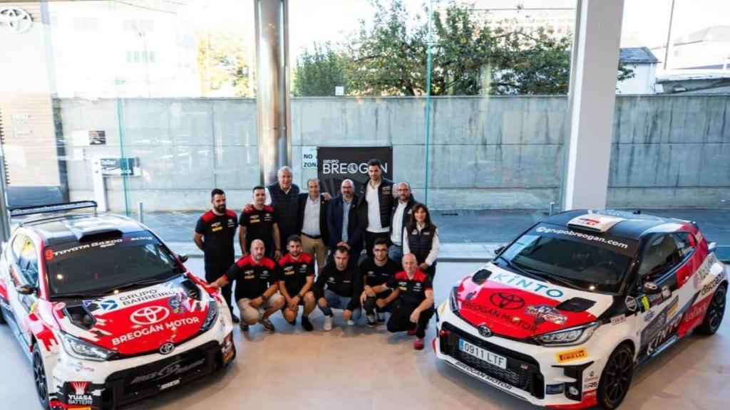 Presentado en Lugo la 47º edición del Rally San Froilán 2025 en la sede de Toyota Breogán Motor
