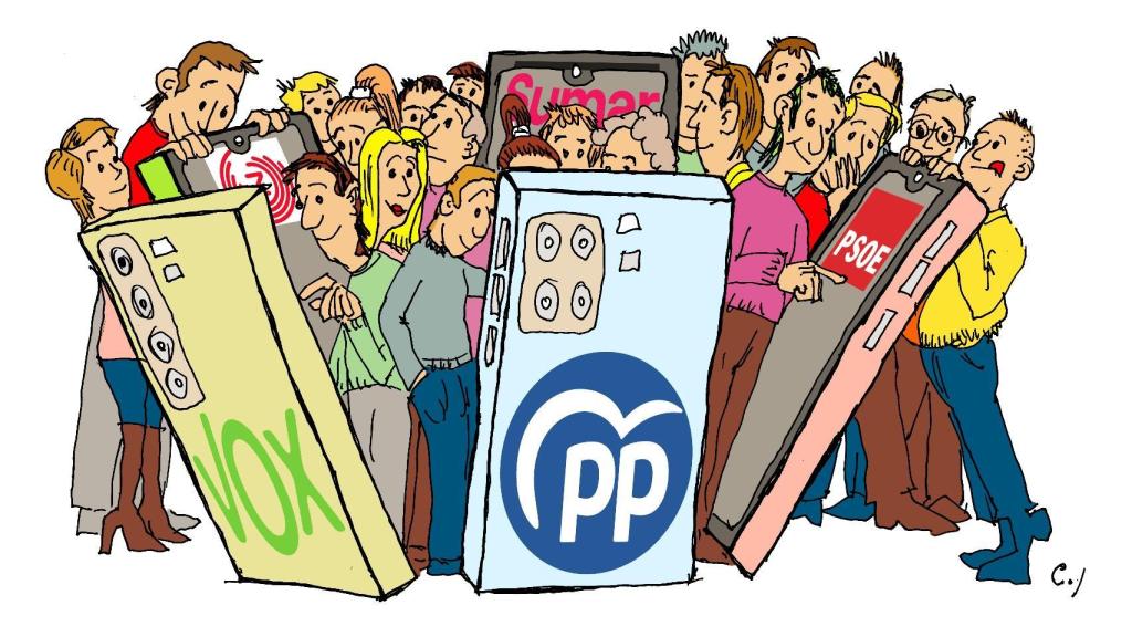 La comunicación política ha dado un giro de 180 grados en busca del decisivo voto joven.