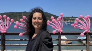 Arancha Roca, voluntaria en la Asociación Española Contra el Cáncer en A Coruña