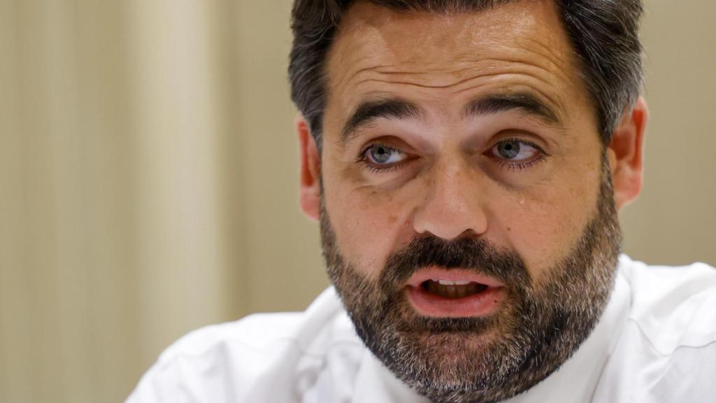 Núñez en otro momento de la charla.