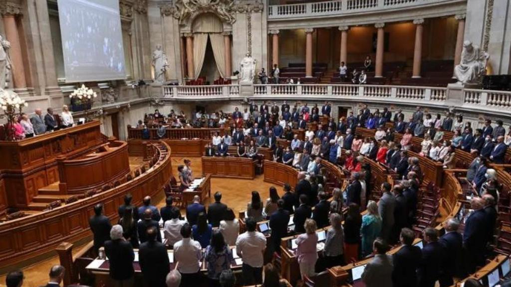 El pleno del Parlamento luso.