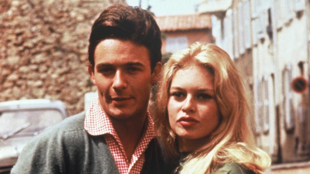 Brigitte Bardot, con Jaques Charrier, su segundo marido, en 1959.