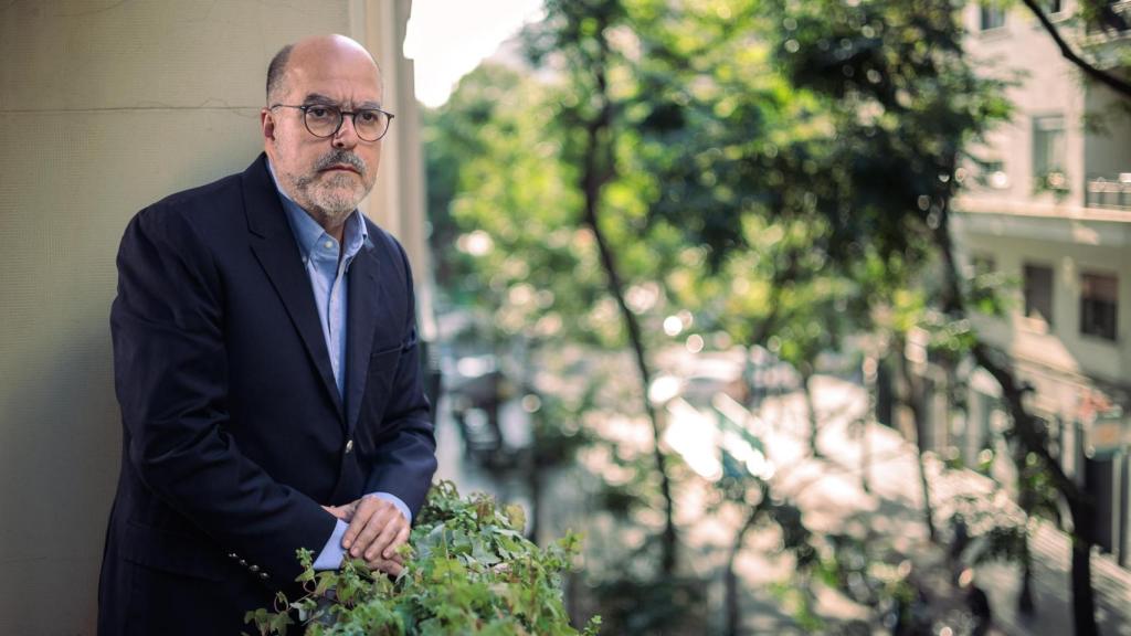 Julio Borges, en Valencia, donde tiene lugar la entrevista de EL ESPAÑOL.