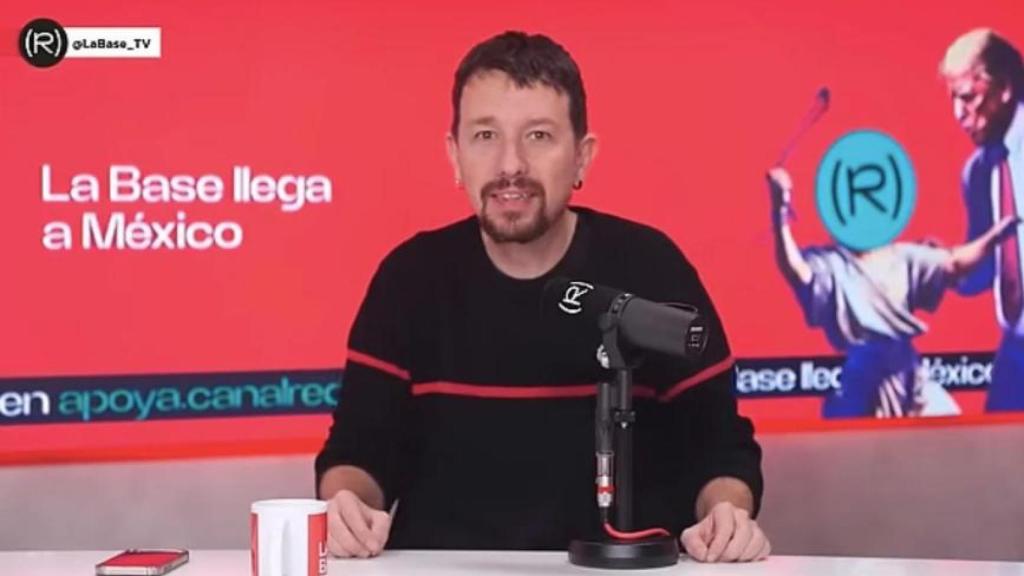 Pablo Iglesias, en el programa La Base de Canal Red.