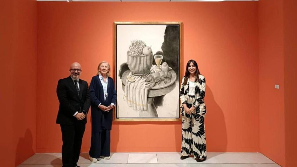 La inauguración de la exposición ‘Bodegón. La eternidad de lo inerte', el pasado 9 de octubre, en la Centro Cultural CajaGranada.