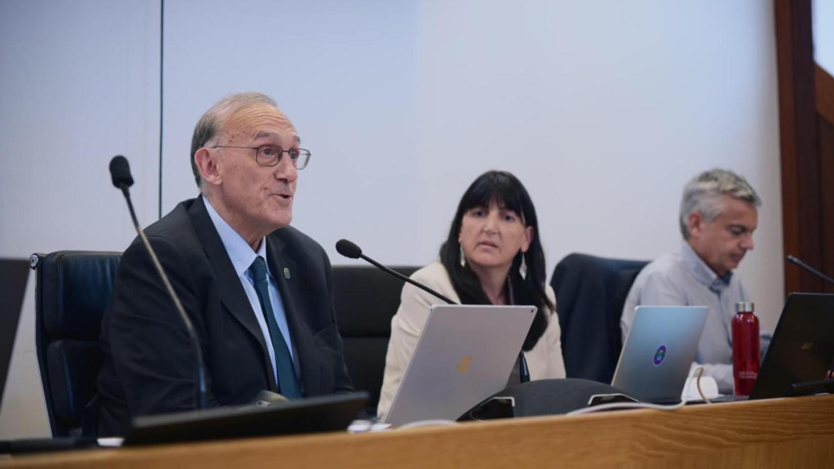 El rector de la UVigo, Manuel Reigosa