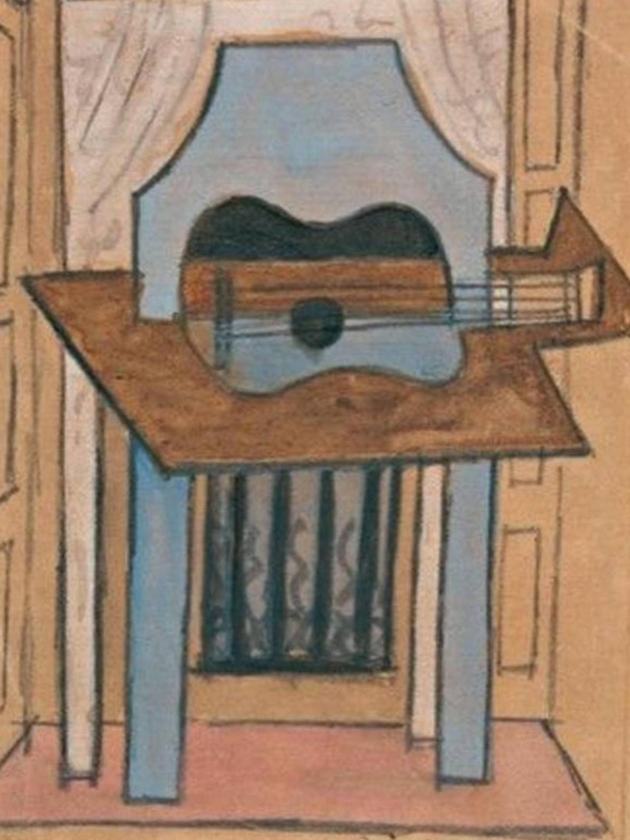 El cuadro de Picasso que busca la Policía Nacional.