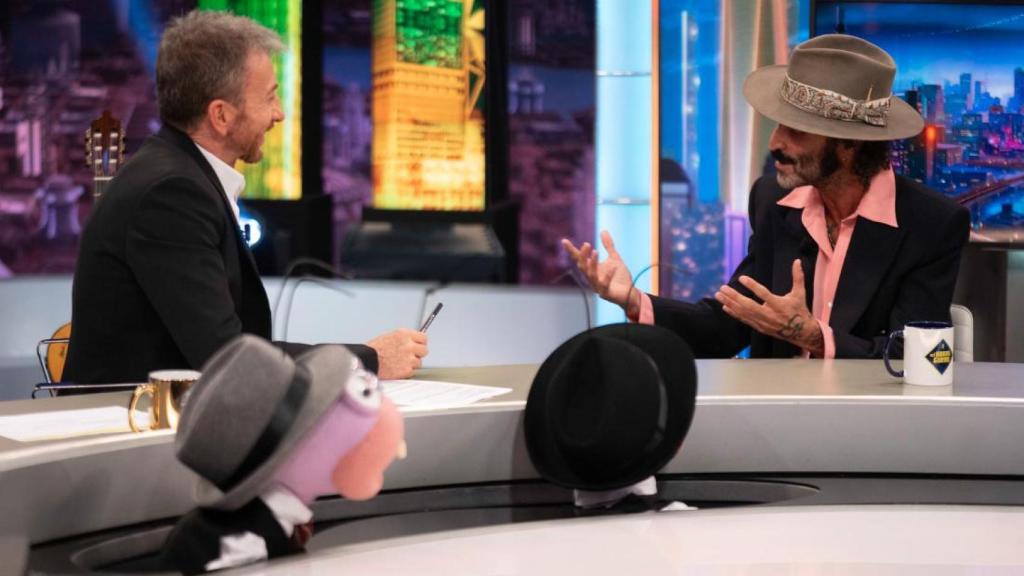 Pablo Motos recibió este jueves a Leiva en 'El Hormiguero'.