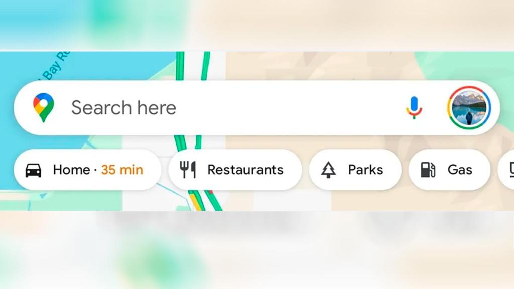 El nuevo chip de información de tiempo estimado para llegar a casa en Google Maps