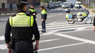Agentes de la Policía Local de Sevilla.