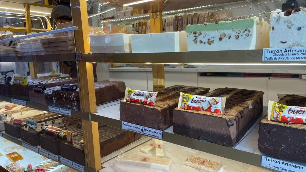 Algunos sabores en La Formigueta para la Navidad 2025 en Vigo.