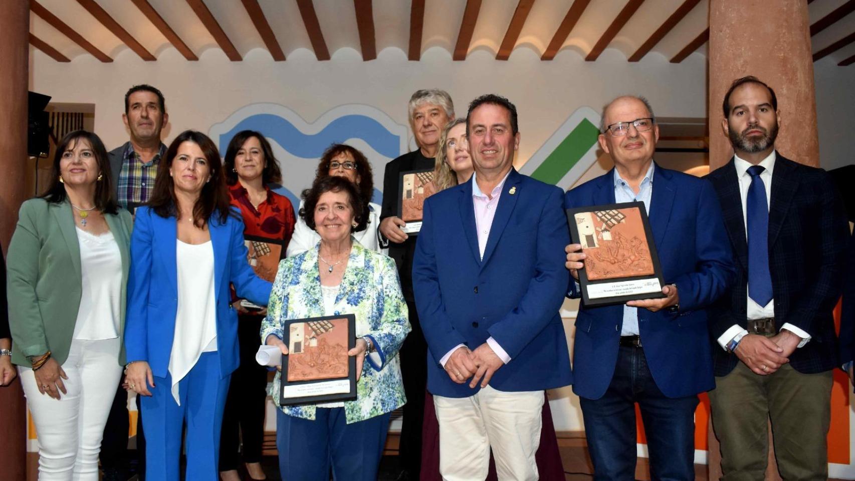 Legado Quijote reconoce a los guardianes del alma que unen las localidades cervantinas: todas las imágenes del acto