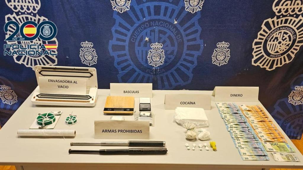 Los efectos intervenidos en la operación en Rojales y Daya Nueva.