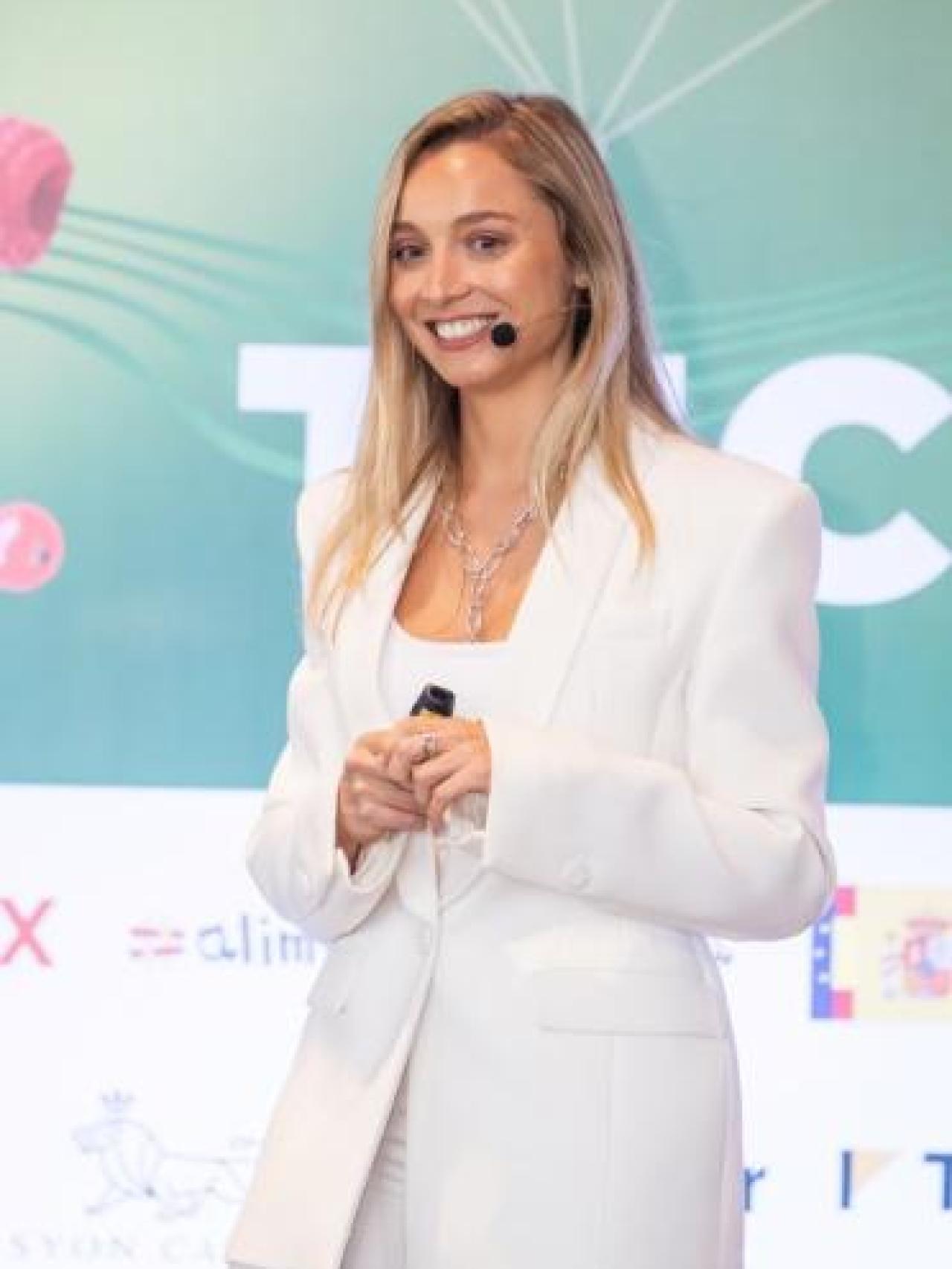 Beatriz Jacoste, CEO KM ZERO Food Innovation Hub, en ftalks Food Summit LATAM 2025.