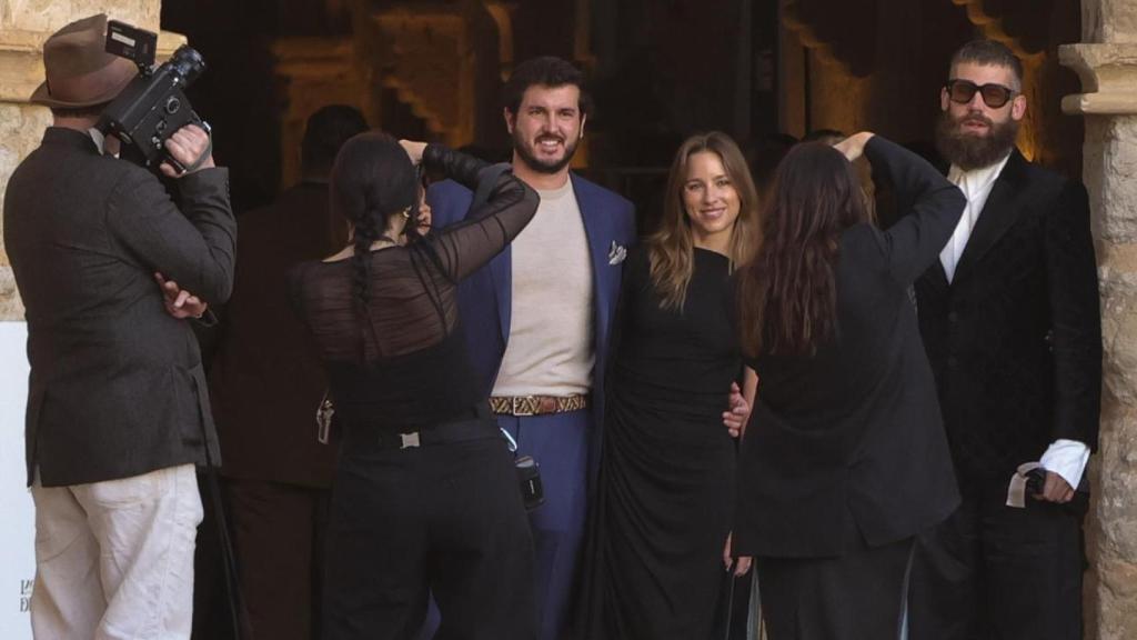 La fiesta preboda de Stella del Carmen, hija de Antonio Banderas, se ha celebrado en un lugar próximo al hotel de la boda, el Abadía Retuerta, en Sardón de Duero, en Valladolid.