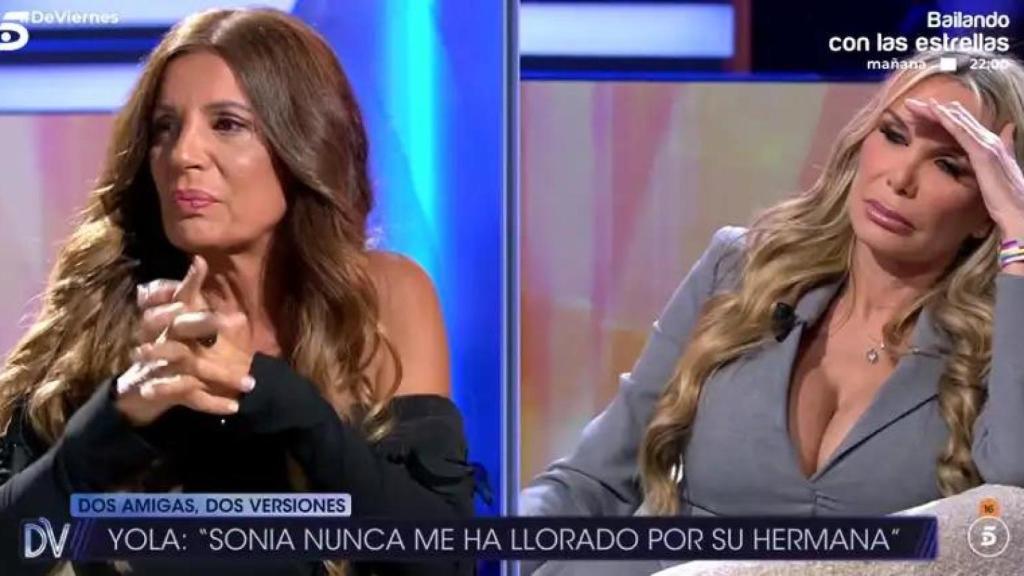 Sonia Monroy y Yola Berrocal en 'De viernes'.