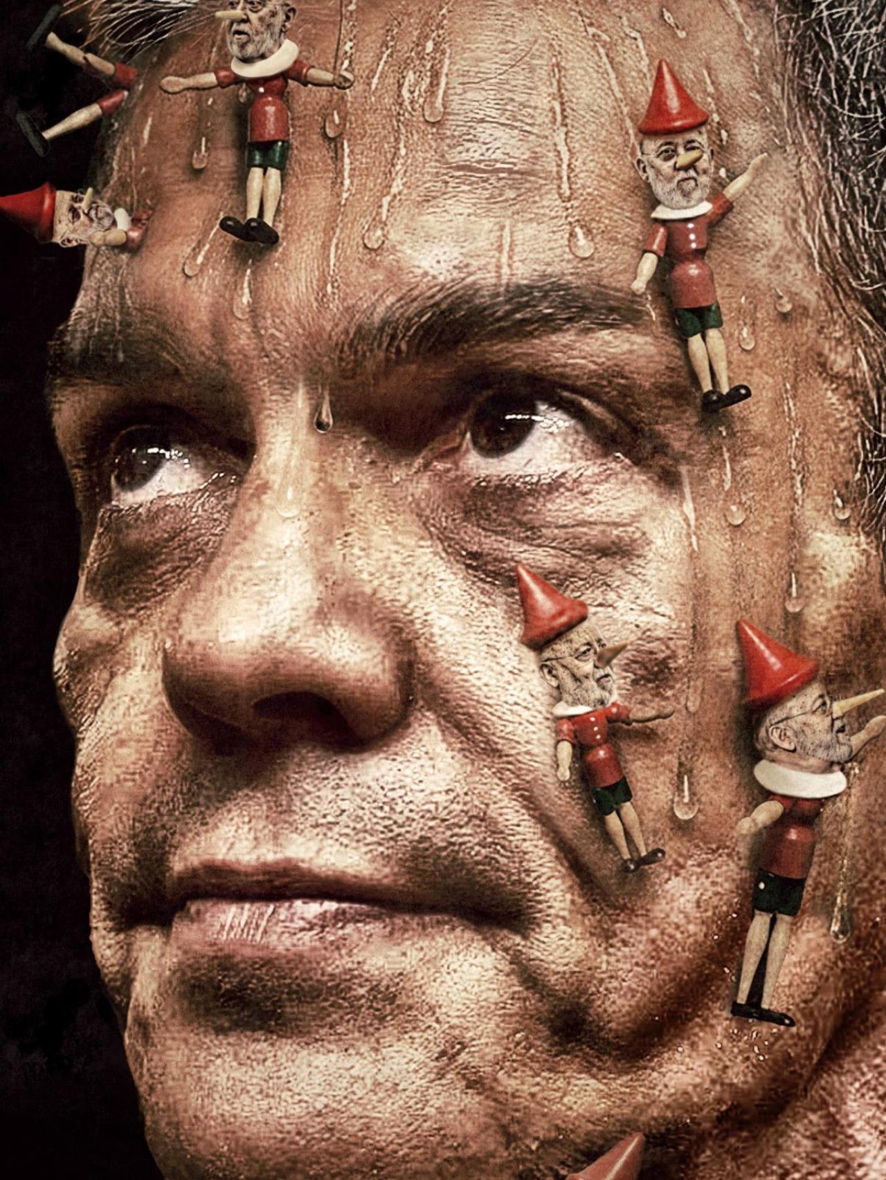 Una ilustración de Pedro Sánchez.