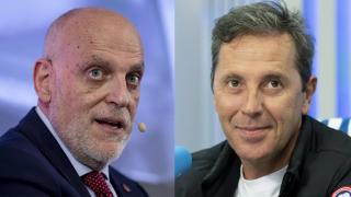 Javier Tebas y Paco González, en un fotomontaje