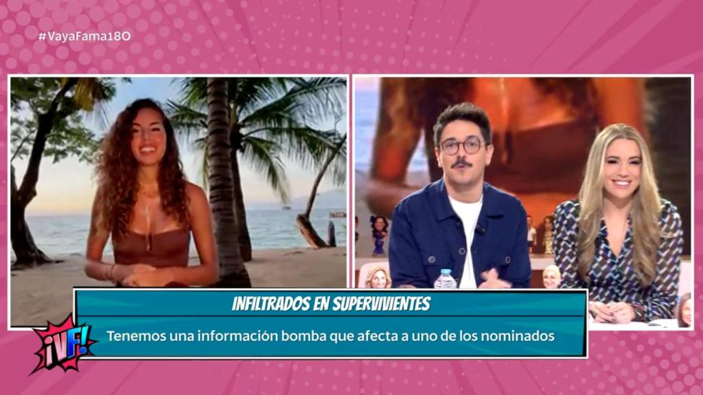 Raquel Campoy, Fran Ramírez y Cristina Lasvignes en '¡Vaya fama!'