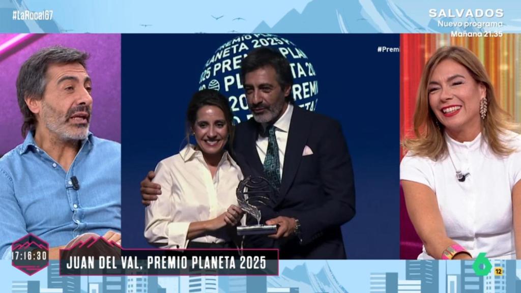 Juan del Val y Silvia Taulés en 'La Roca'.