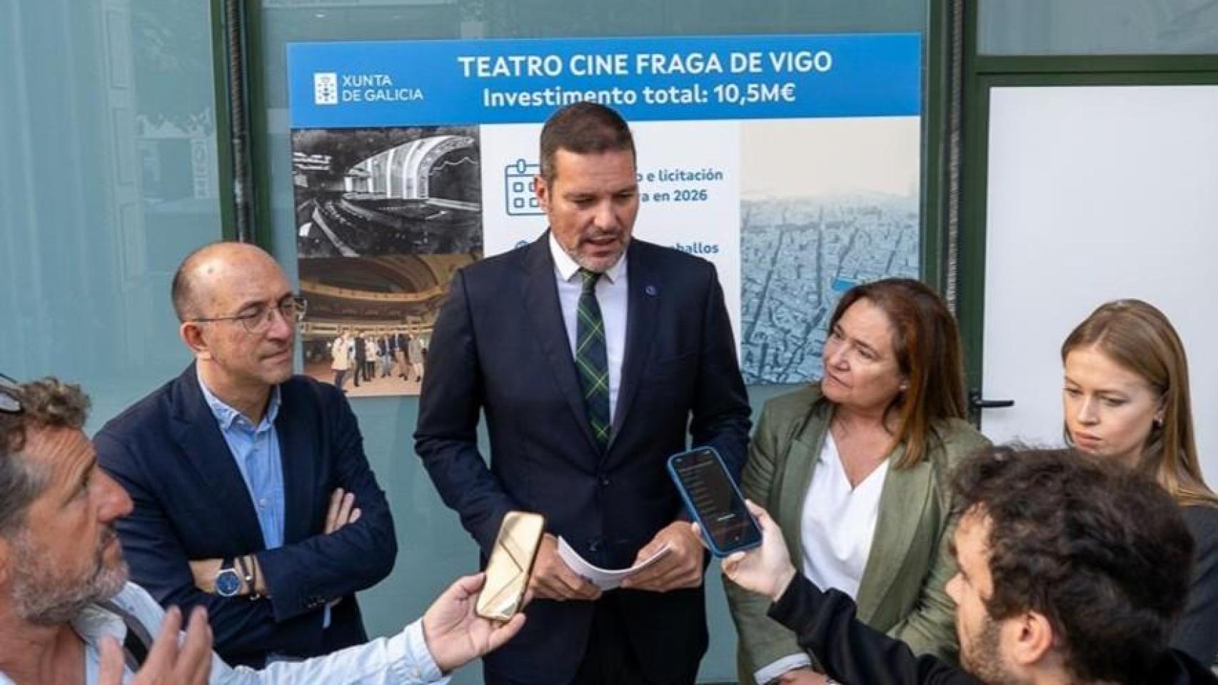 La Xunta invertirá en Vigo 10,5 millones para completar las obras del Teatro Cine Fraga