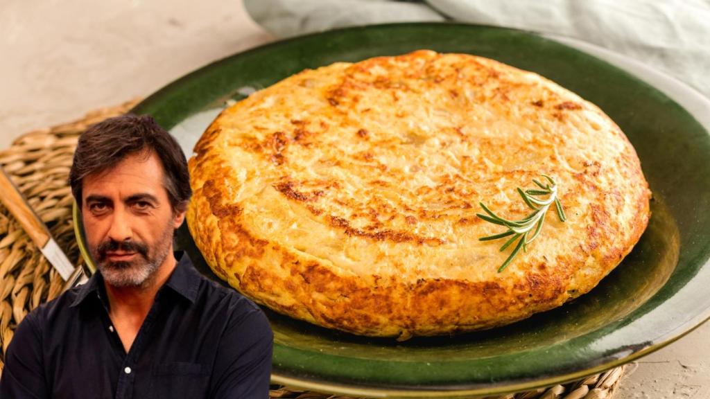 Juan del Val, ganador del Premio Planeta, en un montaje de El Español