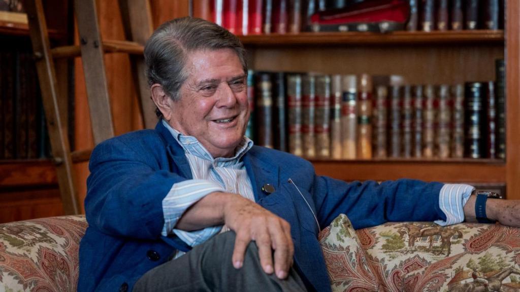 Federico Trillo, coordinador de la refundación del centro derecha de AP al PP, durante su entrevista con EL ESPAÑOL.