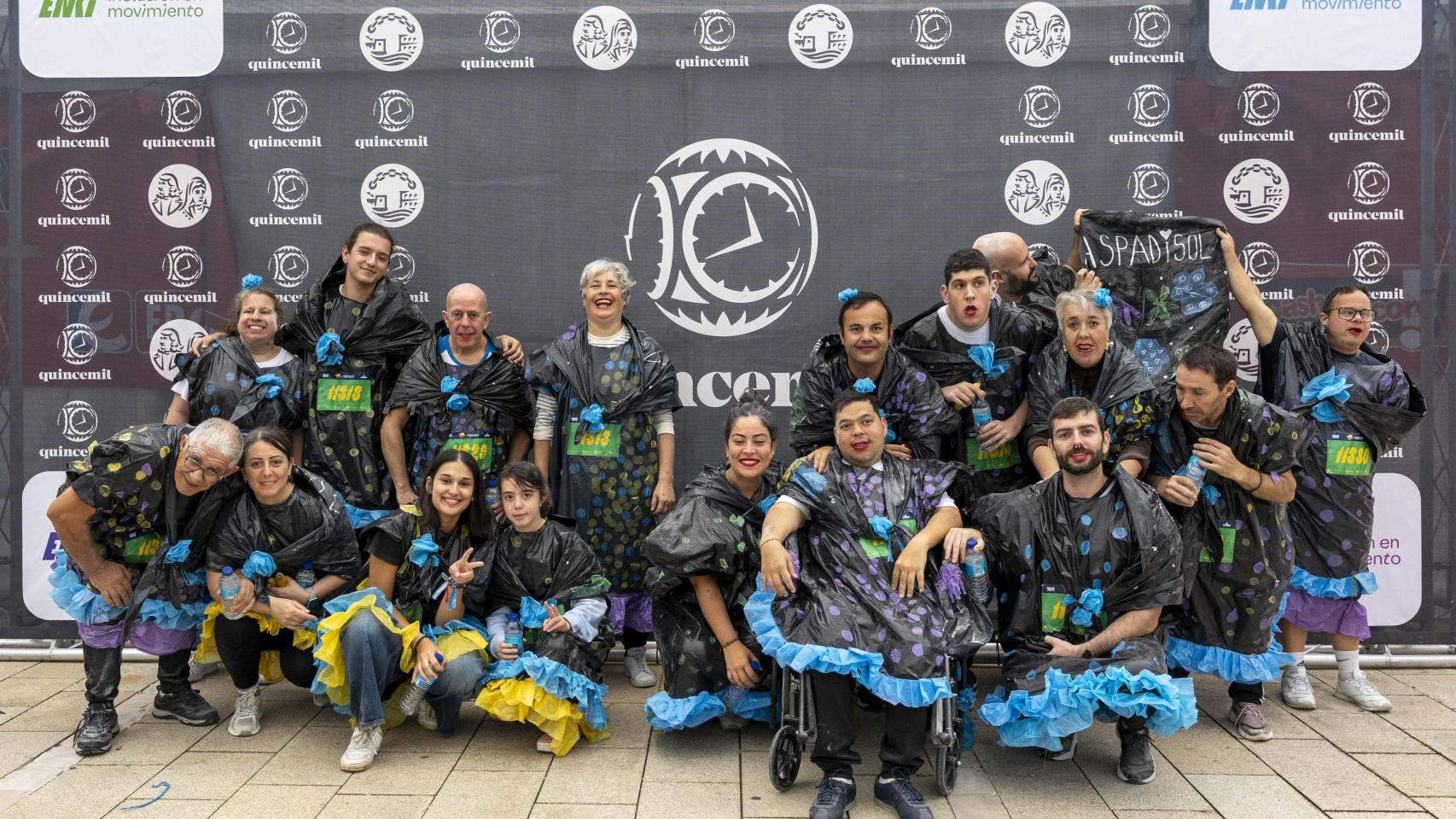 Galería: El photocall de Quincemil en la carrera ENKI 2025 de A Coruña