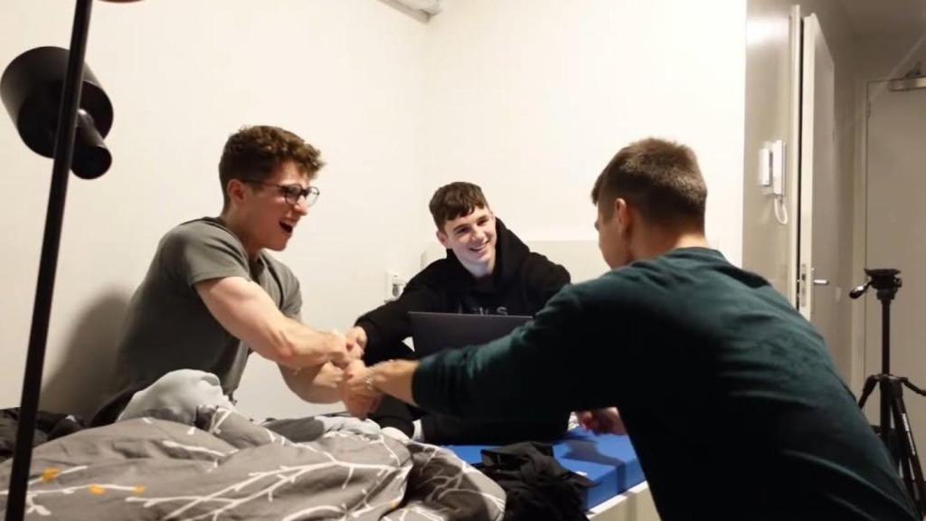 Mauro Botanes, Miguel Ortiz y Diego Moreno, cofundadores de Symmetry.