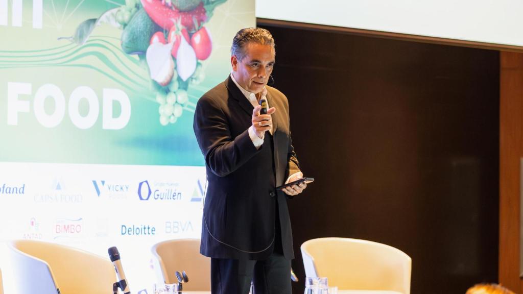 Manuel E. González, Managing Partner de AgFunder, en la edición de este año de ftalks México, organizado por KM ZERO Food Innovation Hub.