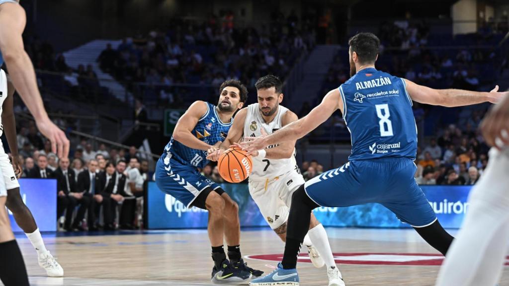 Campazzo, durante el partido de Liga Endesa contra San Pablo Burgos.
