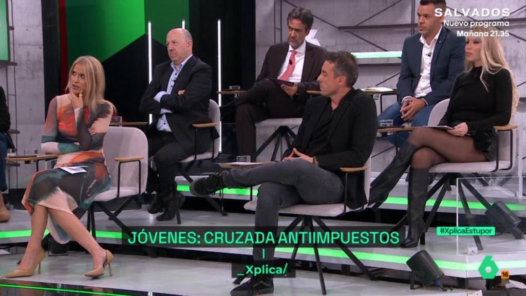 La bancada de los Xplicadores en 'laSexta Xplica'.