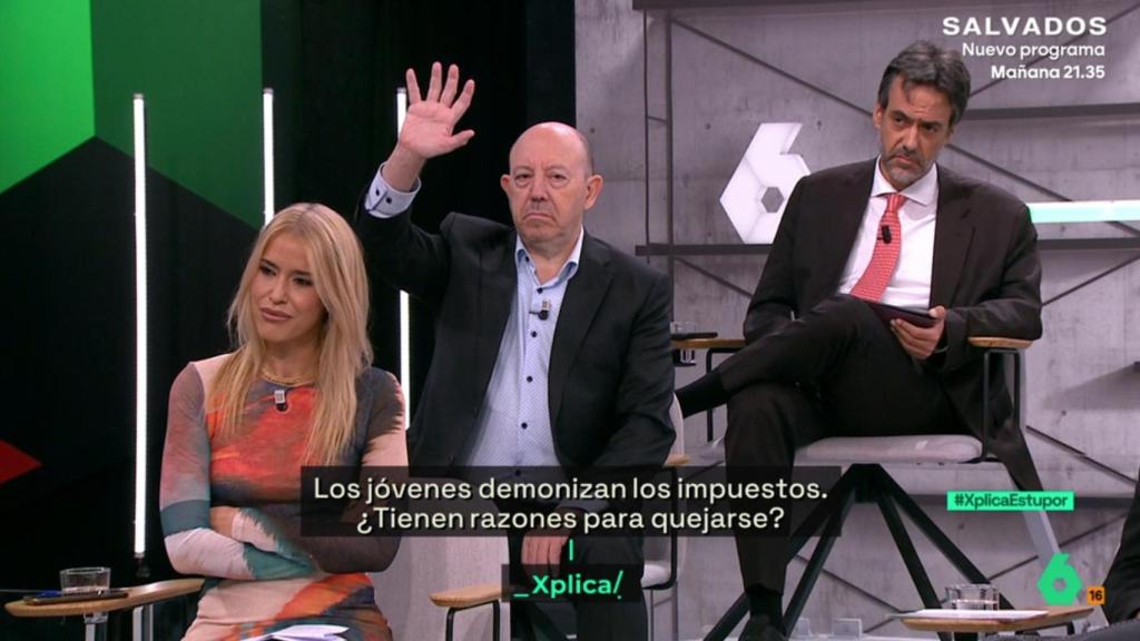 Afra Blanco, Gonzalo Bernardos y Luis Garvía en 'laSexta Xplica'.