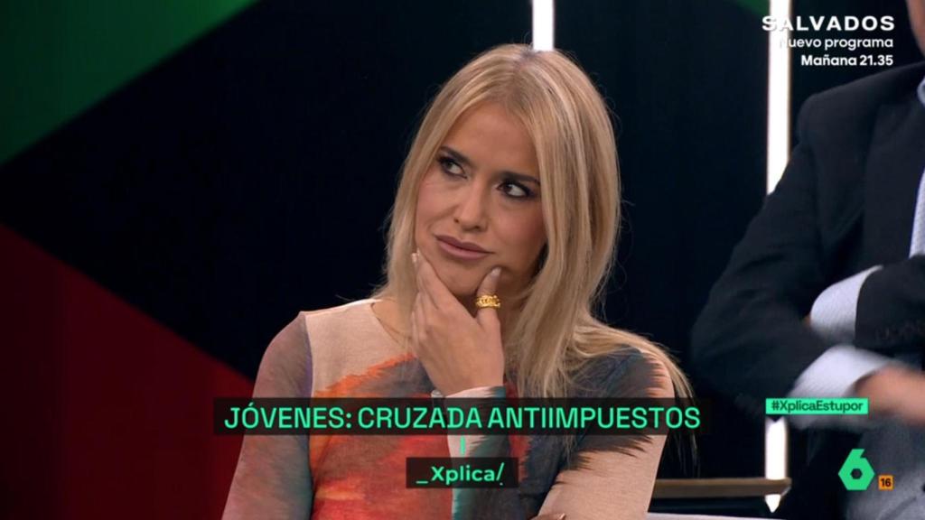 Afra Blanco en 'laSexta Xplica'.